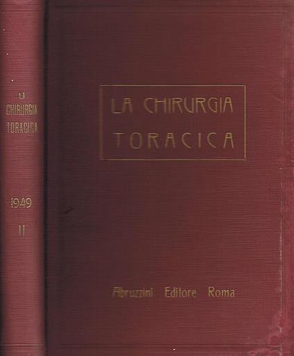 La Chirurgia Toracica (Vol. II) - copertina