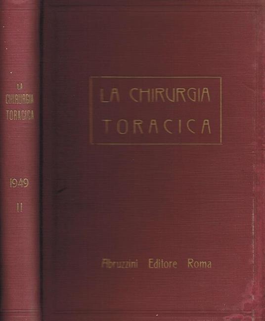 La Chirurgia Toracica (Vol. II) - copertina