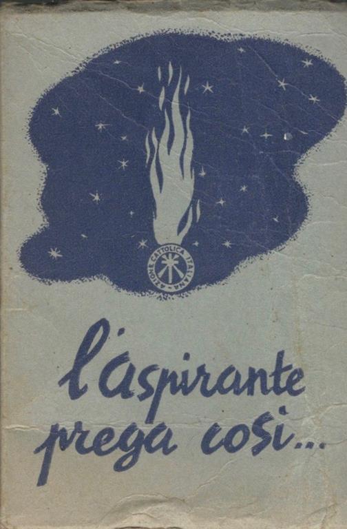 L' aspirante prega così - copertina