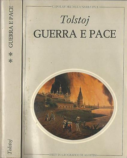 Guerra e pace (volume secondo) - Lev Tolstoj - copertina