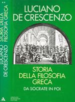 Storia Della Filosofia Greca Da Socrate In Poi