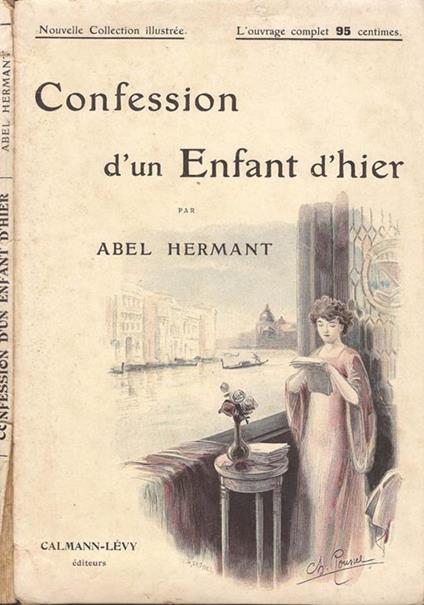 Confession d'un Enfant d'hier - Abel Hermant - copertina