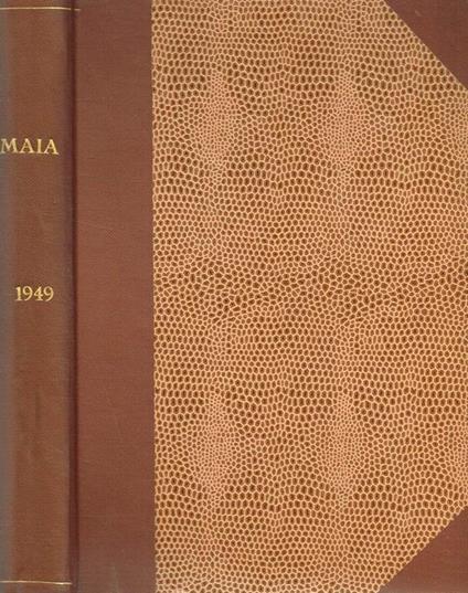 Maia Anno Ii. Rivista Di Letterature Classiche - copertina