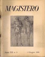 Magistero. Anno XII n. 9. 1 Giugno 1968