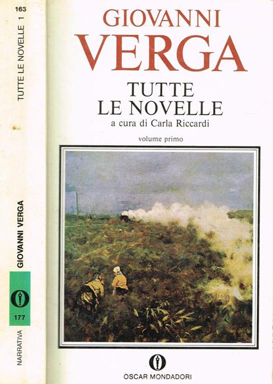 Tutte Le Novelle Vol.Primo - Giovanni Verga - copertina