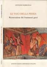 Le voci della Pieria. Ricostruzione dei frammenti greci