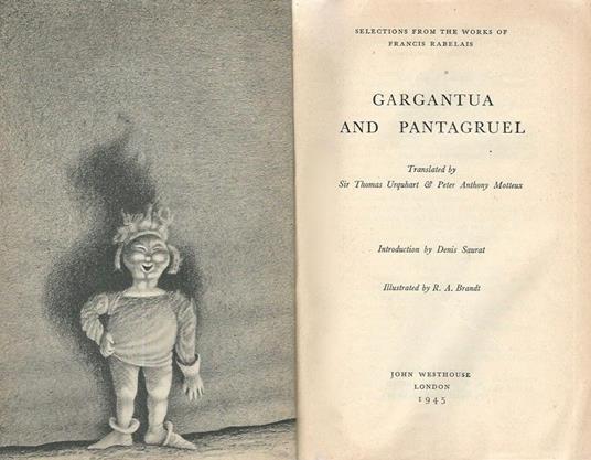 Gargantua And Pantagruel - François Rabelais - copertina