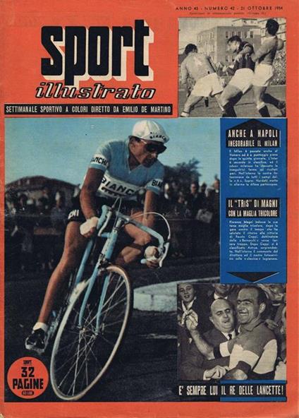 Sport Illustrato Anno 43 n. 42 - copertina