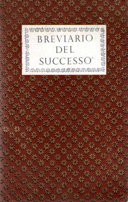 Breviario del successo - copertina