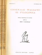 Giornale Italiano Di Filologia. Rivista Trimestrale Di Cultura