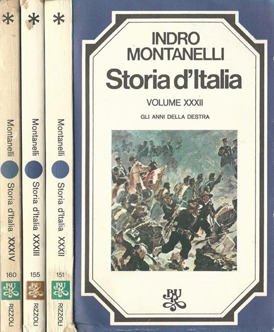 Storia d'Italia - Indro Montanelli - Libro Usato - Rizzoli - Opere di Indro  Montanelli | IBS