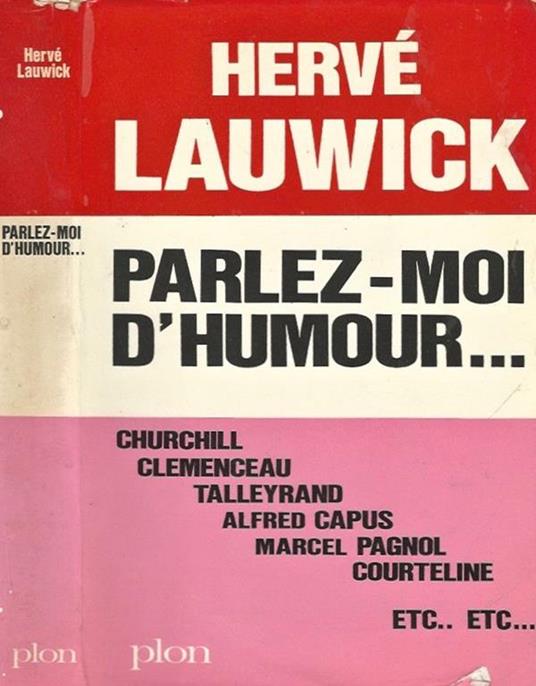 Parlez - Moi D'Humour - Hervé Lauwick - copertina