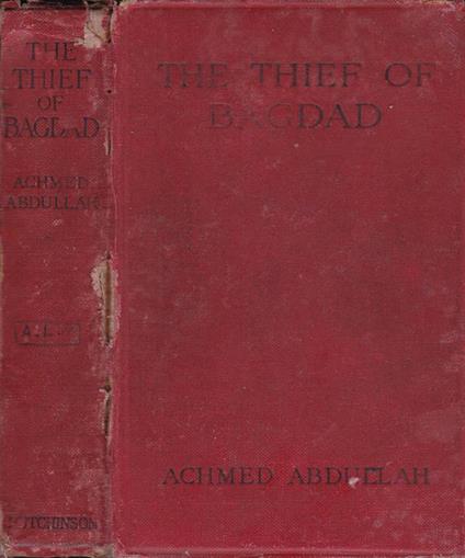 The Thief of Bagdad - Ahmed Abdullah - copertina