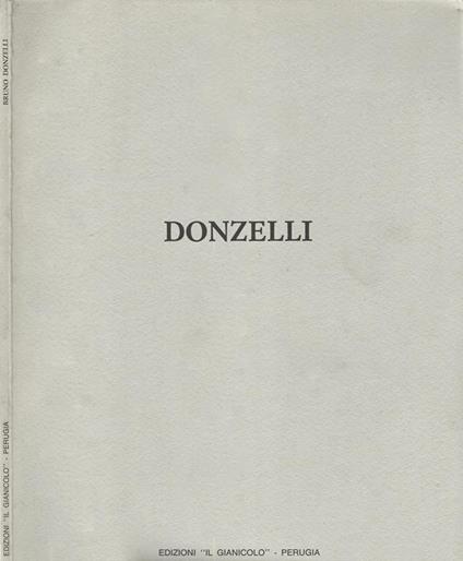 Bruno Donzelli - copertina