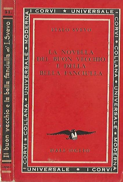 La novella del buon vecchio e della bella fanciulla - Italo Svevo - copertina