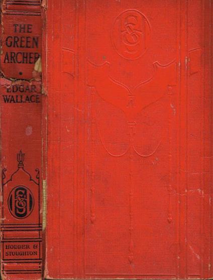 The Green Archer - Edgar Wallace - copertina