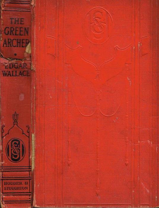 The Green Archer - Edgar Wallace - copertina