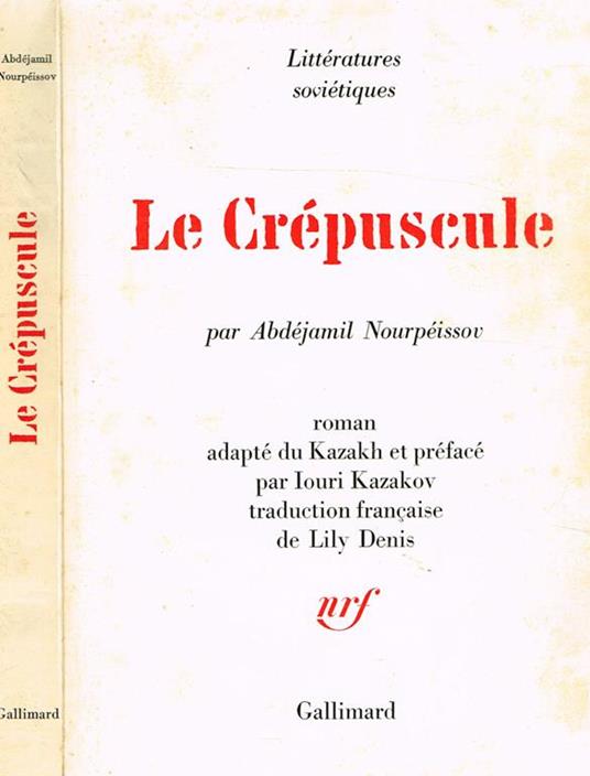 Le Crepuscule - Abdejamil Nourpeissov - copertina