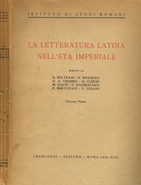 La letteratura latina nell'età imperiale, Vol. I – Edizioni Quasar