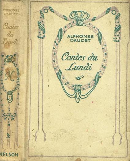 Contes Du Lundi - Alphonse Daudet - copertina