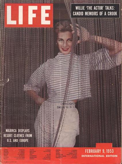 Life vol. 14 n. 3 Febbraio 1953. International Edition - copertina