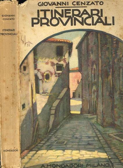 Itinerari Provinciali - Giovanni Cenzato - copertina