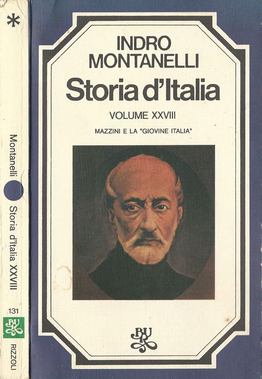 Storia d'Italia - Indro Montanelli - copertina