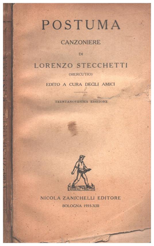 Postuma. Canzoniere - Lorenzo Stecchetti - 2