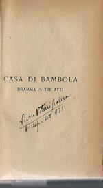 Casa di bambola. Dramma in tre atti