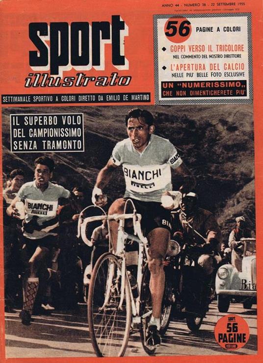 Sport Illustrato Anno 44 n. 14 - 37 - 38 - 40 - 44 Anno 1956 - copertina