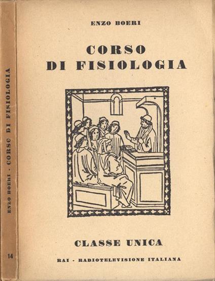 Corso di fisiologia - Enzo Boeri - copertina