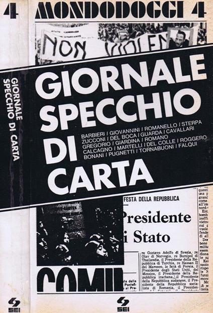 Giornale Specchio di Carta - copertina