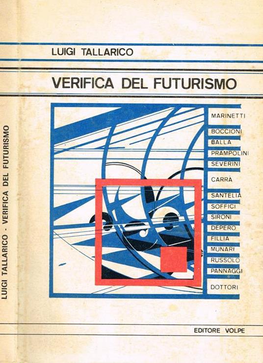 Verifica Del Futurismo - Luigi Tallarico - copertina