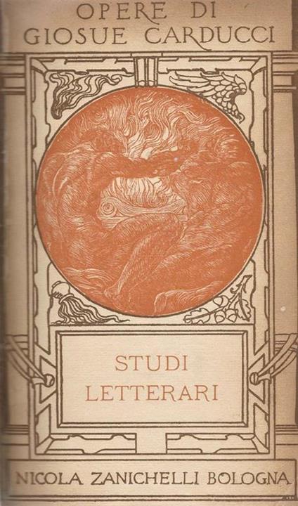 Studi Letterari - Giosuè Carducci - copertina