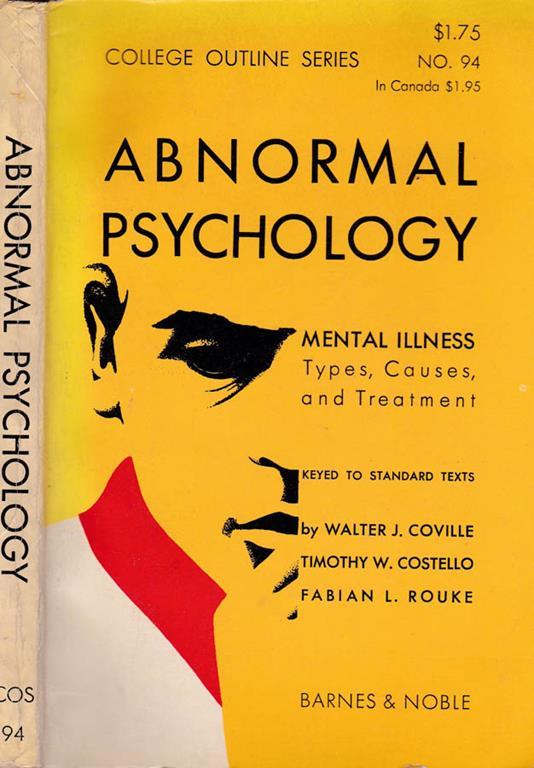 Abnormal psychology. Mental illness - copertina