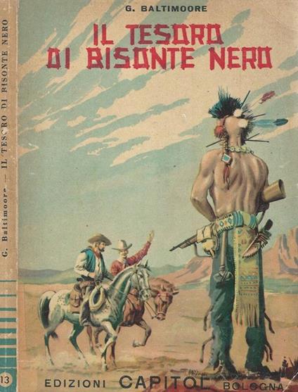 Il Tesoro di Bisonte Nero - G. Baltimoore - copertina