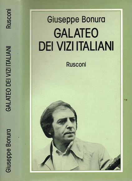 Galateo Dei Vizi Italiani - Giuseppe Bonura - copertina