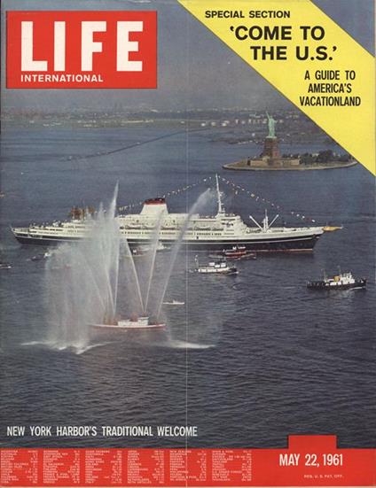 Life International Vol. 30 n. 10 - Maggio 1961 - copertina