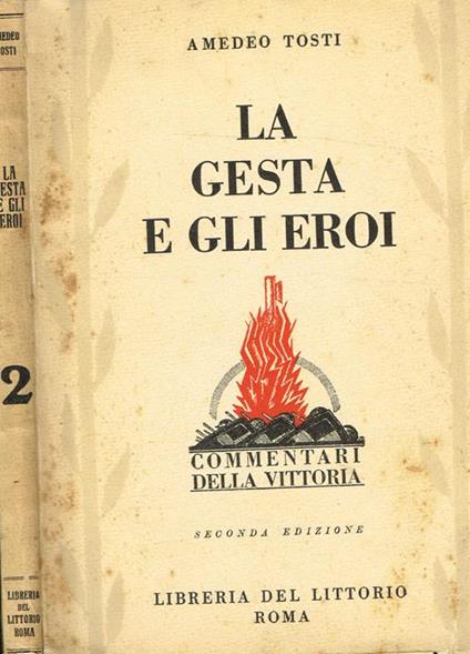 La Gesta E Gli Eroi - Amedeo Tosti - copertina