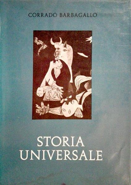 Storia Universale - Corrado Barbagallo - copertina