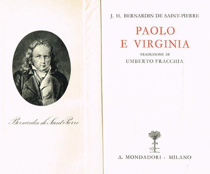 Paolo E Virginia. Atala E Renato, Le Avventure Dell'Ultimo Abenceragio - J.-Henri Bernardin de Saint-Pierre - copertina