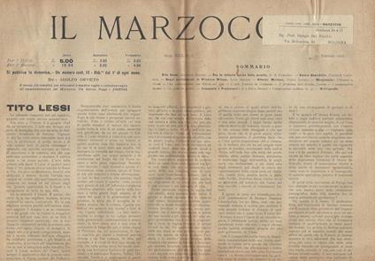 Il Marzocco N. 8 - copertina