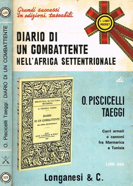 Diario Di Un Combattente Nell'Africa Settentrionale - Oderisio Piscicelli Taeggi - copertina