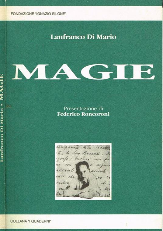 Magie - Lanfranco Di Mario - copertina