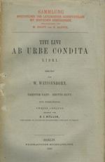 Ab Urbe Condita Libri Band Ii Heft I. Erklart Von W.Weissenborn