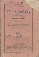 Storia Romana. Traduzione italiana di Jacopo Nardi Libri XX1-XXV