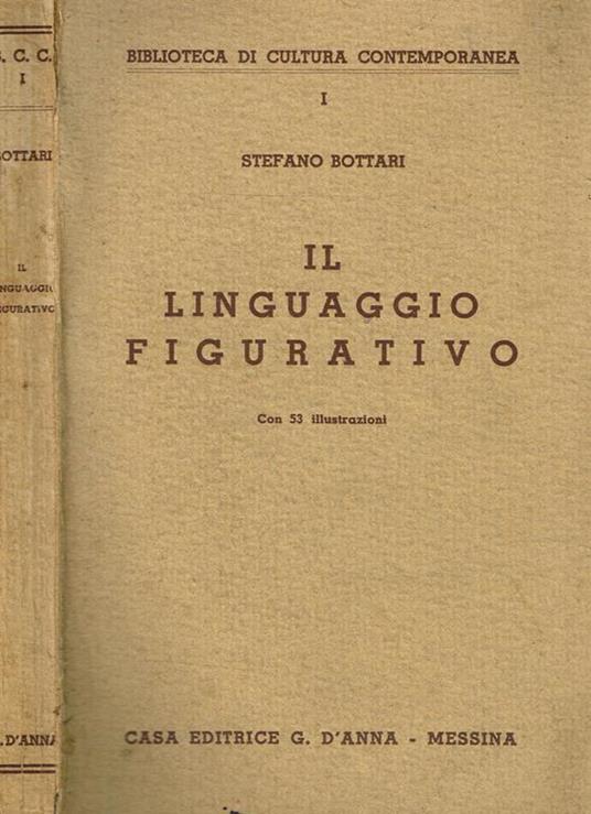 Il Linguaggio Figurativo - Stefano Bottari - copertina