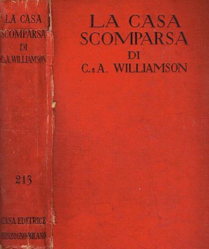 La Casa Scomparsa - C. Williamson - copertina