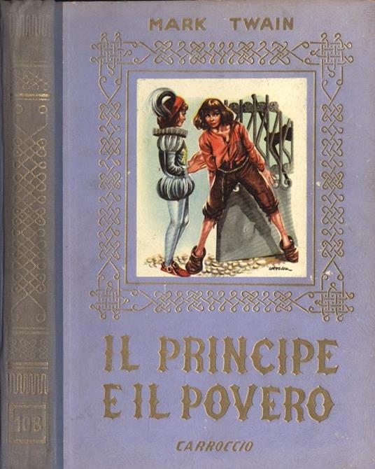 Il principe e il povero - Mark Twain - copertina