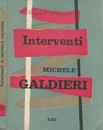 Interventi - Michele Galdieri - copertina